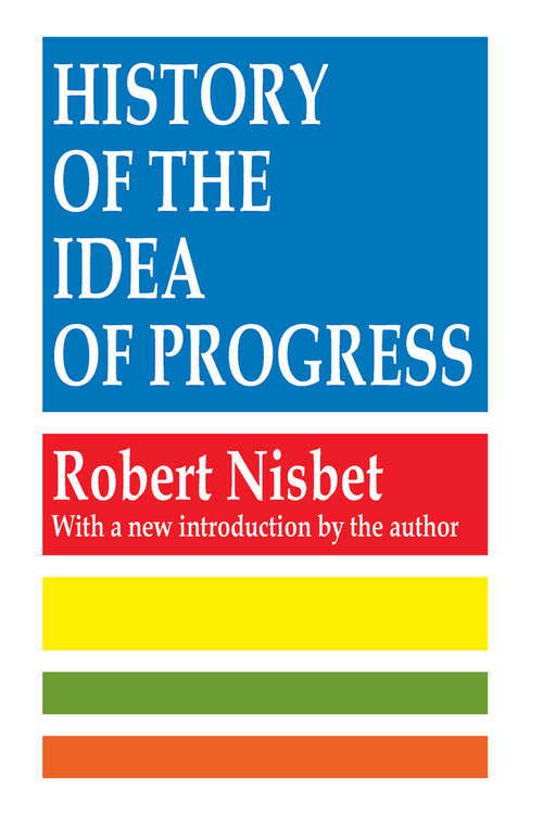 Book cover of History of the Idea of Progress (2)