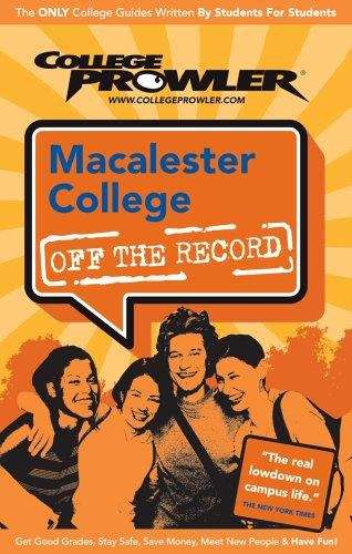 Book cover of Macalester College (College Prowler)