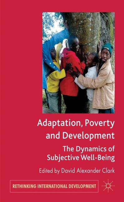 Book cover of Adaptation, Poverty and Development