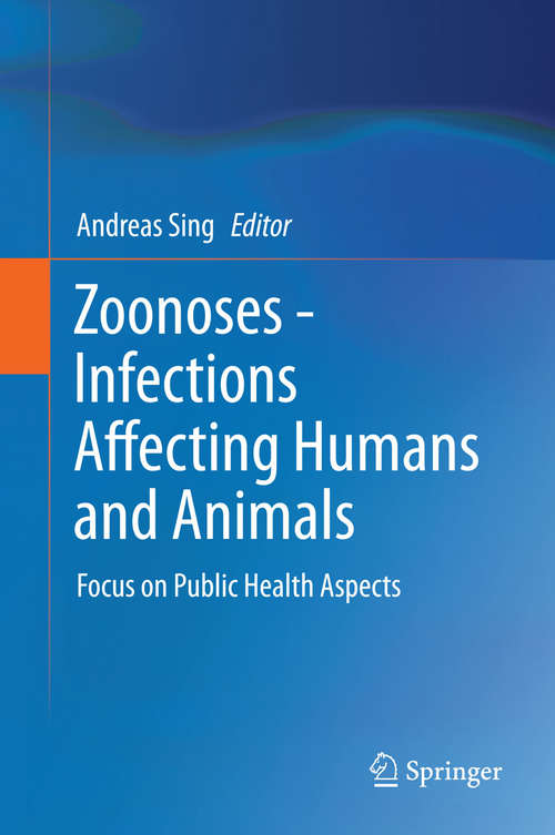 Book cover of Zoonoses - Infections Affecting Humans and Animals