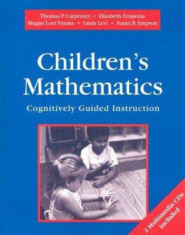 Book cover of Children's Mathematics: Cognitively Guided Instruction