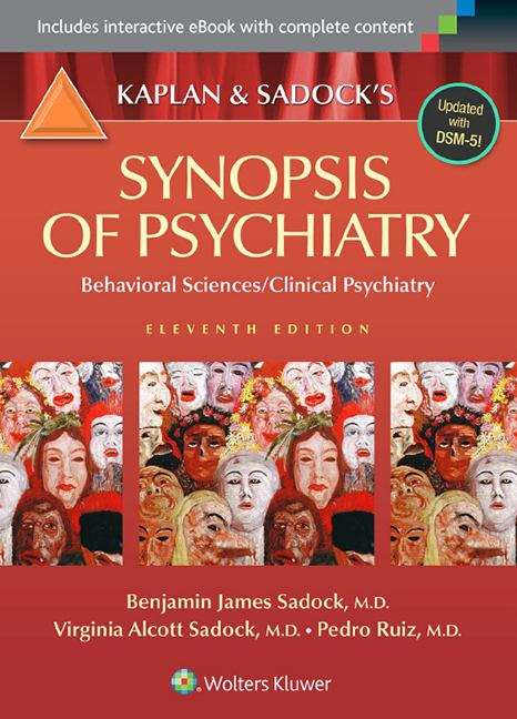 Book cover of Synopsis Of Psychiatry: Behavioral Sciences/Clinical Psychiatry