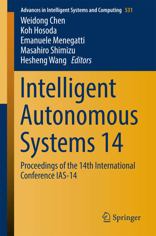 Book cover of Intelligent Autonomous Systems 14