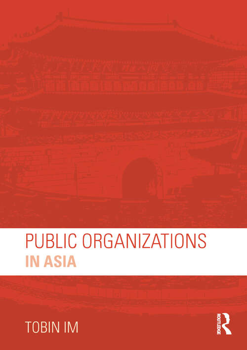 Book cover of Public Organizations in Asia