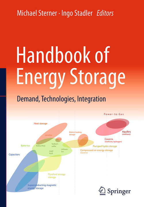 Book cover of Handbook of Energy Storage: Demand, Technologies, Integration (1st ed. 2019)