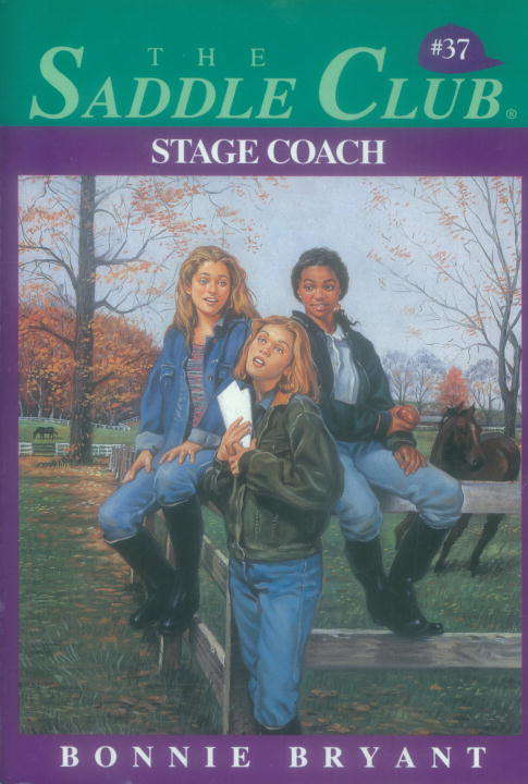 Book cover of Stage Coach (Saddle Club #37)