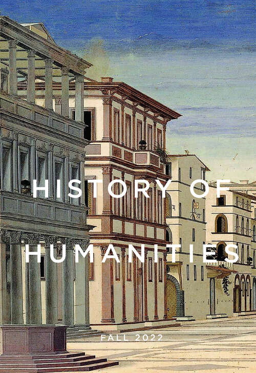 Book cover of History of Humanities, volume 7 number 2 (Fall 2022)