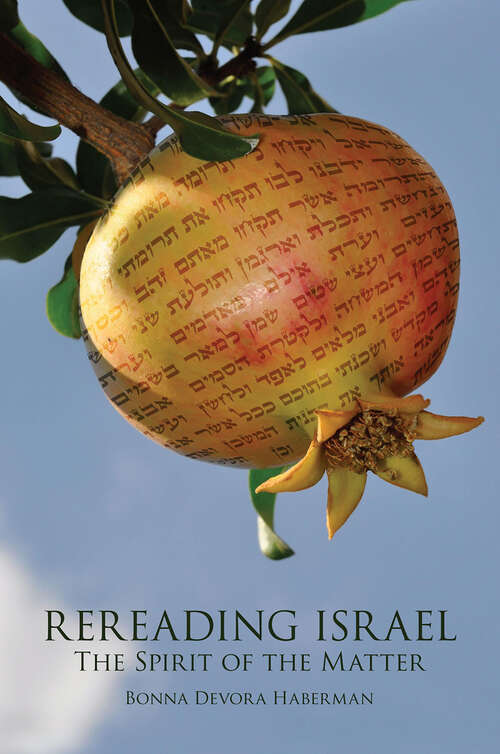 Book cover of Rereading Israel: The Spirit of the Matter