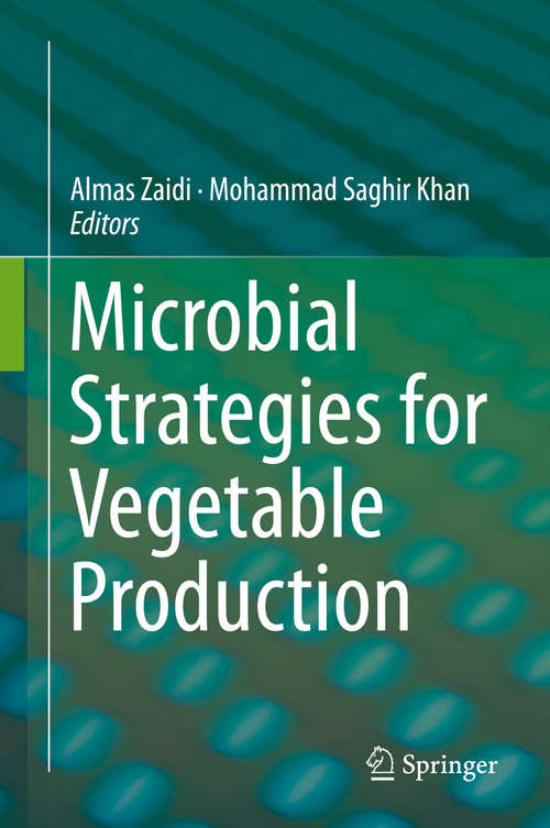 Book cover of Microbial Strategies for Vegetable Production