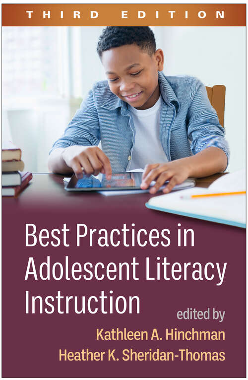 Book cover of Best Practices in Adolescent Literacy Instruction, Third Edition (Third Edition)