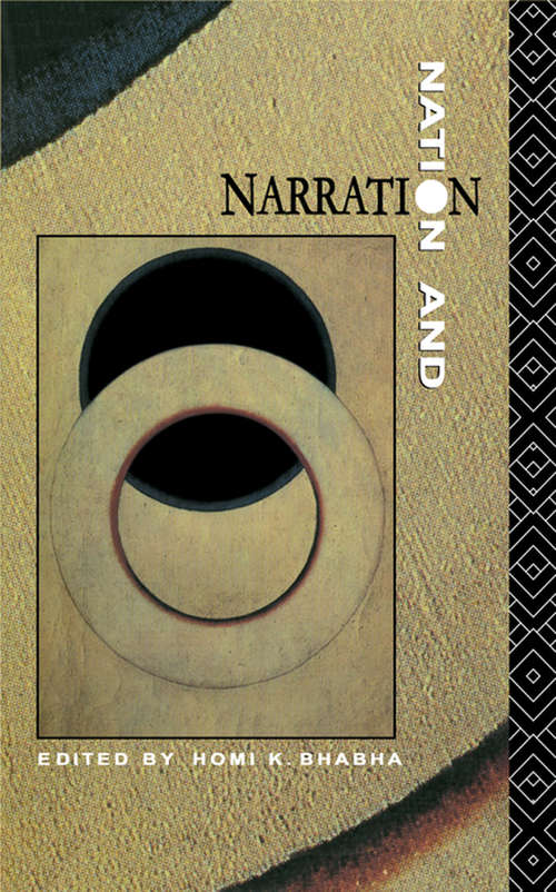 Book cover of Nation & Narration