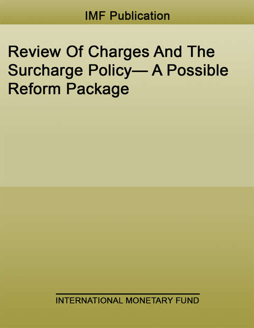 Book cover of Review Of Charges And The Surcharge Policy— A Possible Reform Package