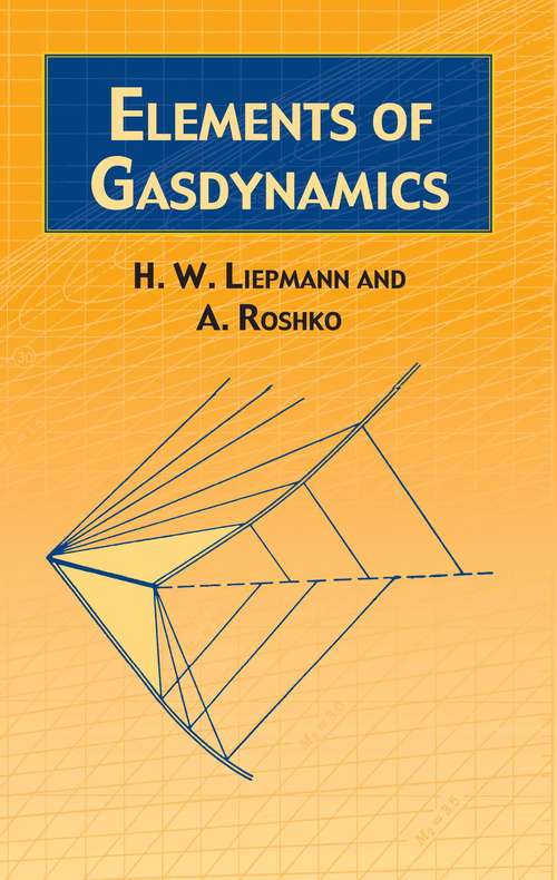 Book cover of Elements of Gas Dynamics (Dover Books on Aeronautical Engineering)