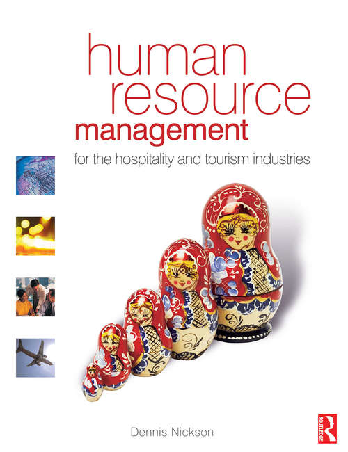 Book cover of Human Resource Management for the Hospitality and Tourism Industries (2)