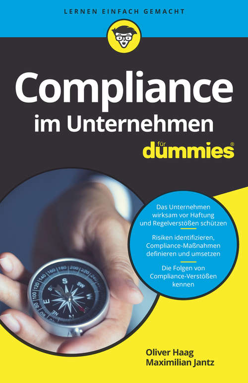 Book cover of Compliance im Unternehmen für Dummies (Für Dummies)