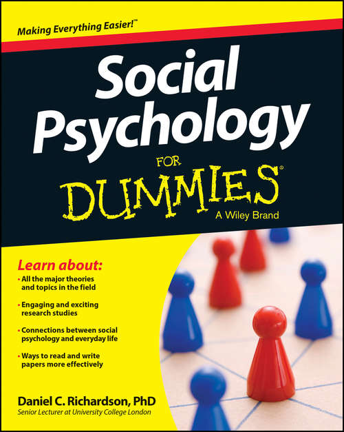Book cover of Social Psychology For Dummies