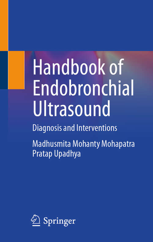 Book cover of Handbook of Endobronchial Ultrasound: Diagnosis and Interventions