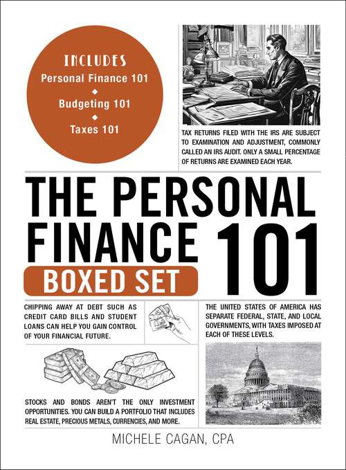 Book cover of The Personal Finance 101 Boxed Set: Includes Personal Finance 101; Taxes 101; Budgeting 101 (Adams 101 Series)