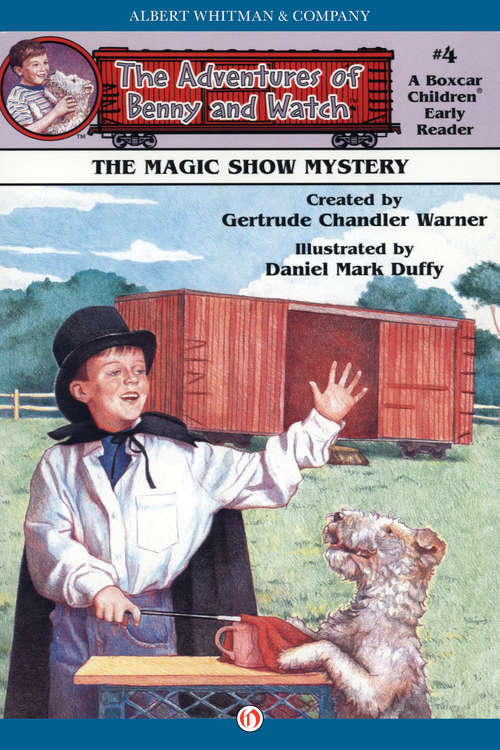 Book cover of The Magic Show Mystery