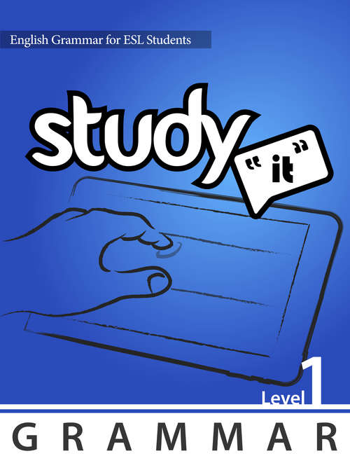 Book cover of Study It Grammar Level 1 : English Grammar for ESL Students