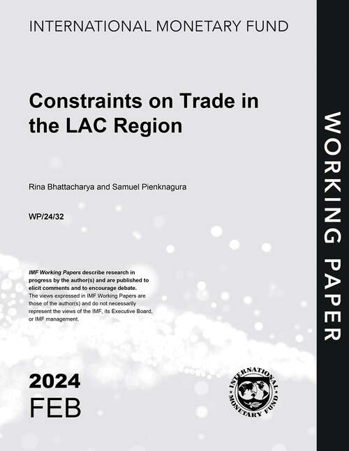 Book cover of Constraints on Trade in the LAC Region