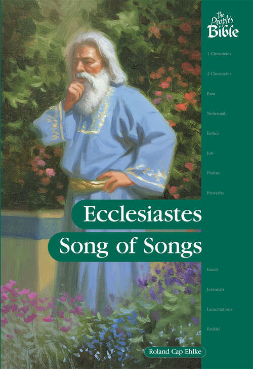 Book cover of Ecclesiastes Song Of Songs (The People's Bible)