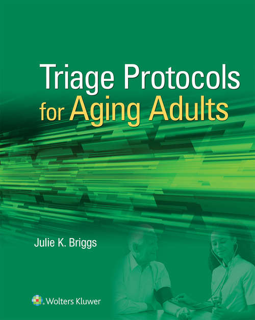 Book cover of Triage Protocols for Aging Adults