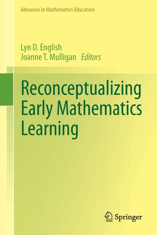 Book cover of Reconceptualizing Early Mathematics Learning