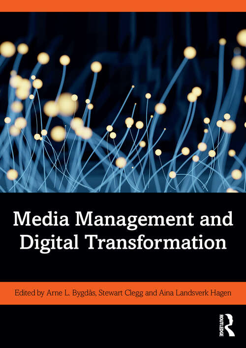 Book cover of Media Management and Digital Transformation