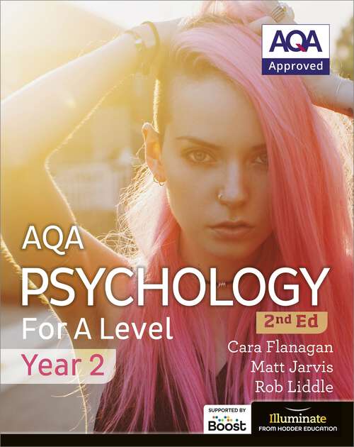 Book cover of AQA Psychology for A Level Year 2 Student Book: 2nd Edition (2)
