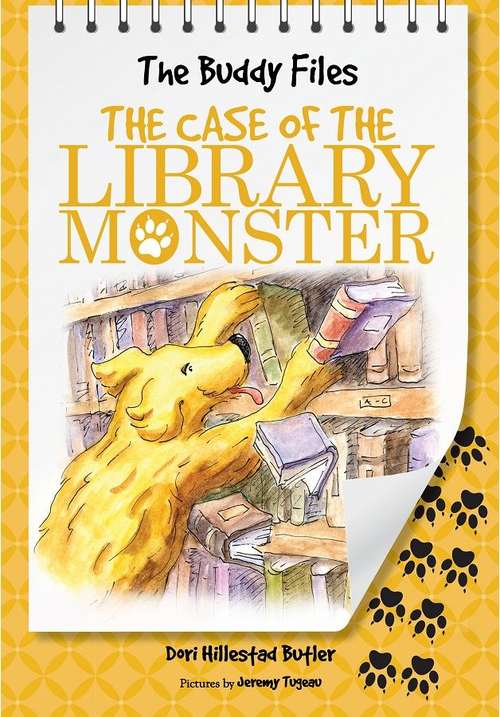 Book cover of The Case of the Library Monster (The Buddy Files #5)