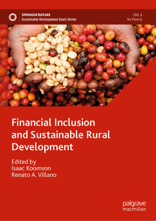 Book cover of Financial Inclusion and Sustainable Rural Development (Sustainable Development Goals Series)