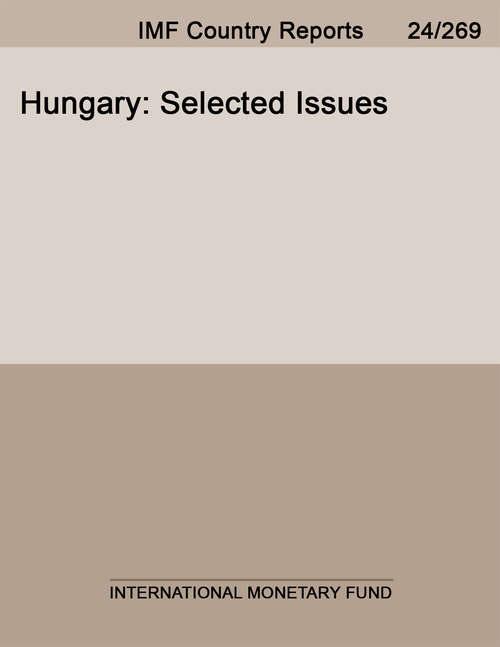 Book cover of Hungary: Selected Issues (Imf Staff Country Reports: Country Report No. 14/156)