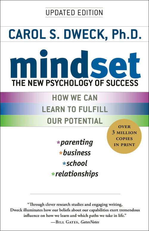 Book cover of Mindset: The New Psychology of Success