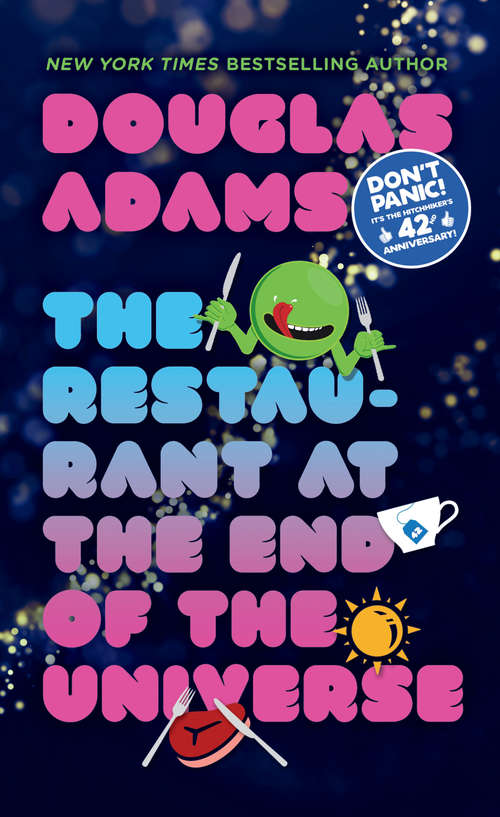 Book cover of The Restaurant at the End of the Universe (The Hitchhiker's Guide to the Galaxy #2)