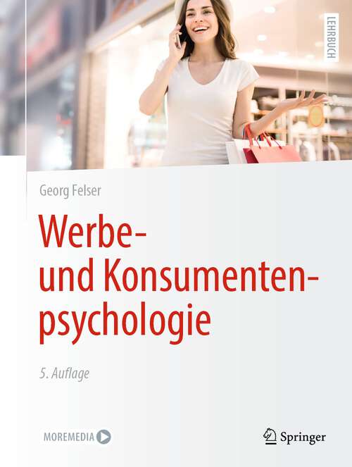 Book cover of Werbe- und Konsumentenpsychologie (5. Aufl. 2023)