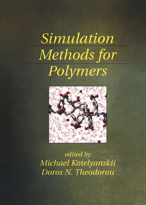 Book cover of Simulation Methods for Polymers