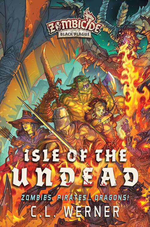 Book cover of Isle of the Undead: A Zombicide Black Plague Novel (Ebook Original) (Zombicide)