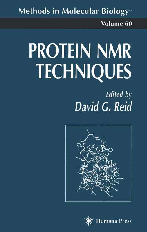 Book cover of Protein NMR Techniques