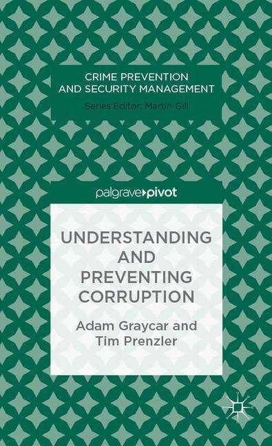 Book cover of Understanding and Preventing Corruption