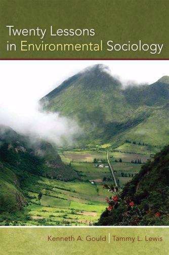 Book cover of Twenty Lessons in Environmental Sociology