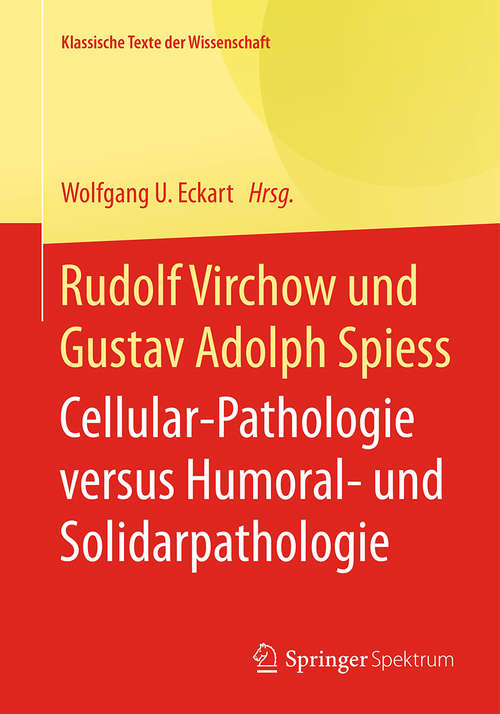 Book cover of Rudolf Virchow und Gustav Adolph Spiess