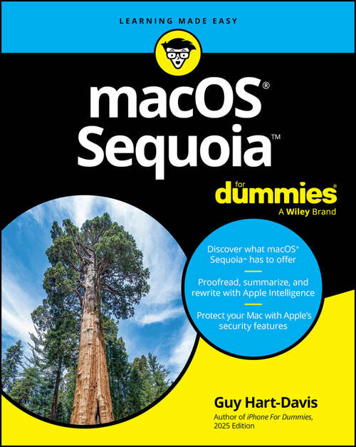 Book cover of macOS Sequoia For Dummies