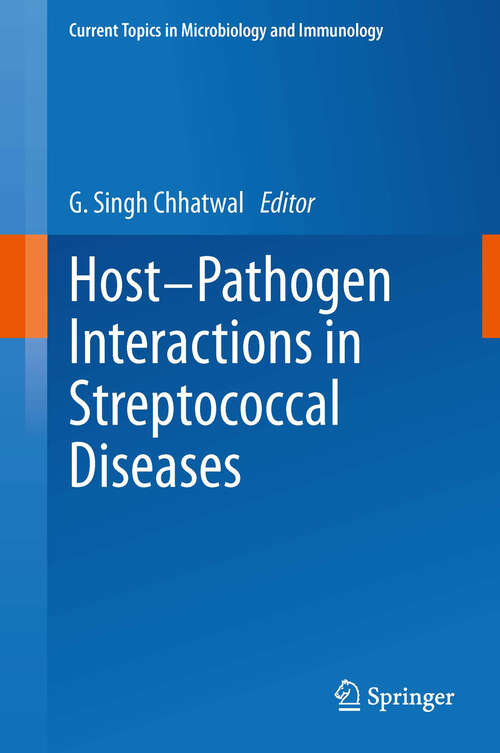 Book cover of Host-Pathogen Interactions in Streptococcal Diseases