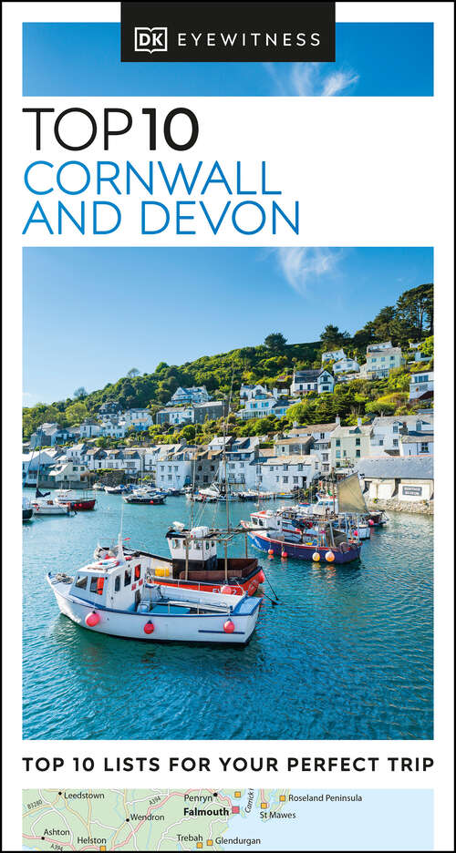Book cover of DK Eyewitness Top 10 Cornwall and Devon (Pocket Travel Guide)