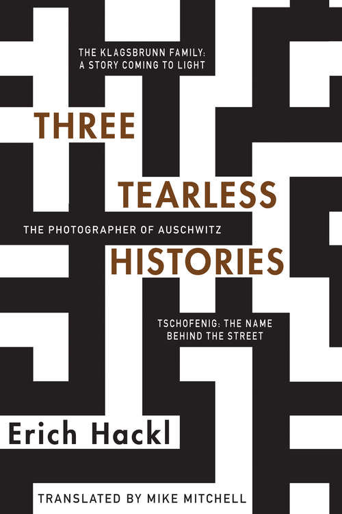 Book cover of Three Tearless Histories