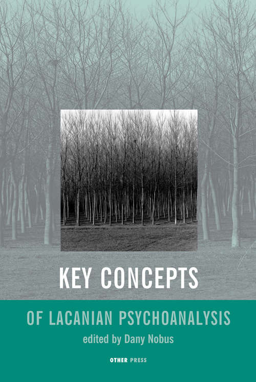 Book cover of Key Concepts of Lacanian Psychoanalysis