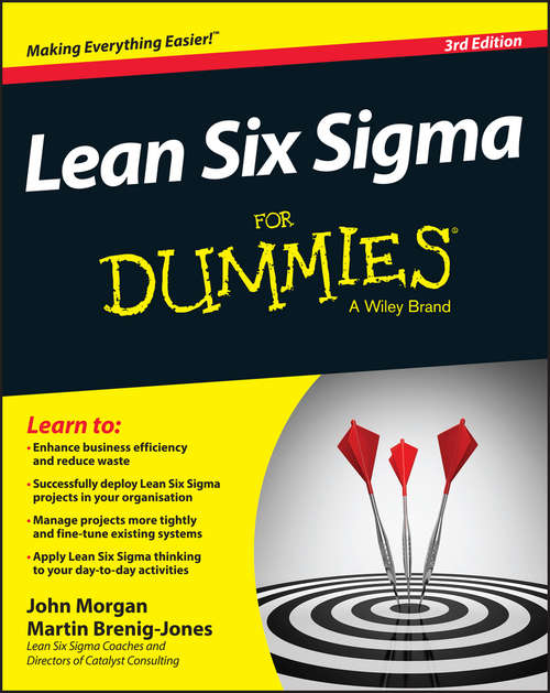 Book cover of Lean Six Sigma For Dummies (3)