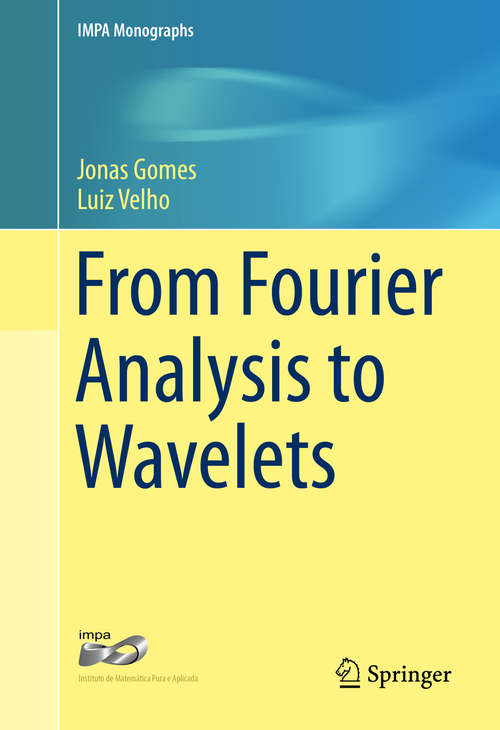 Book cover of From Fourier Analysis to Wavelets