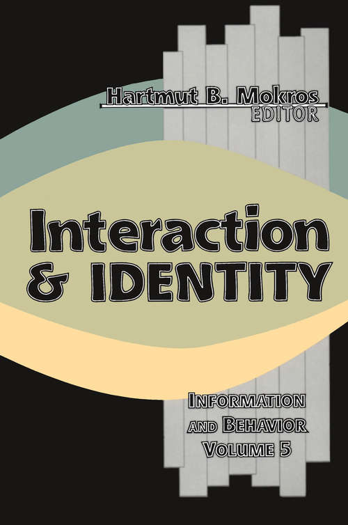 Book cover of Interaction and Identity